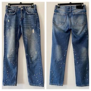 Zara Jeans with stars